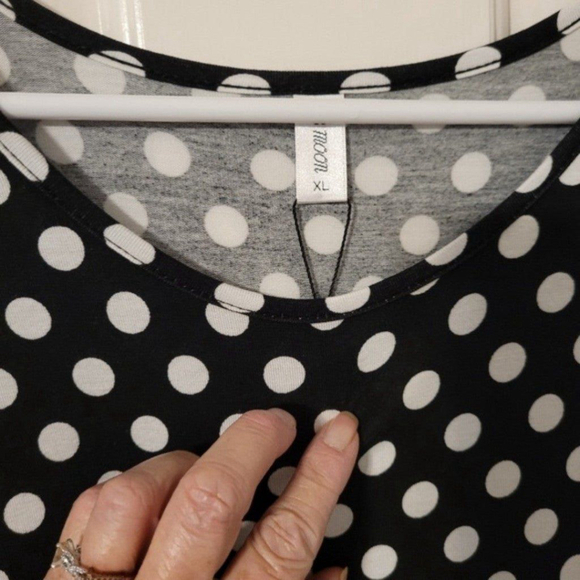 DB MOON Women Summer Casual Short Sleeve Dresses Empire Waist Dress with Pockets - Picture 6 of 7